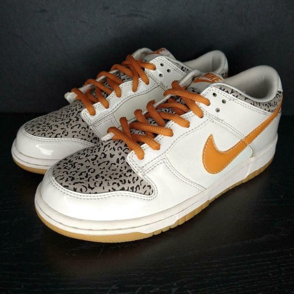 2008 Nike Dunk Low Leopard Size 5.5Y/7W - Picture 2 of 4